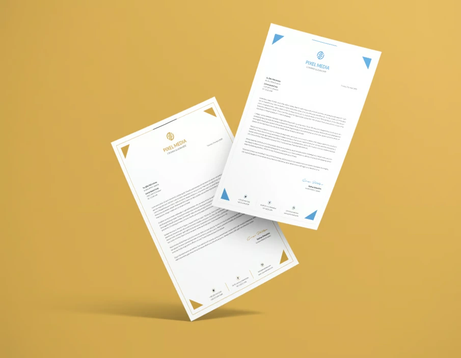 Letterhead Graphic Design-Webesko-Portfolio