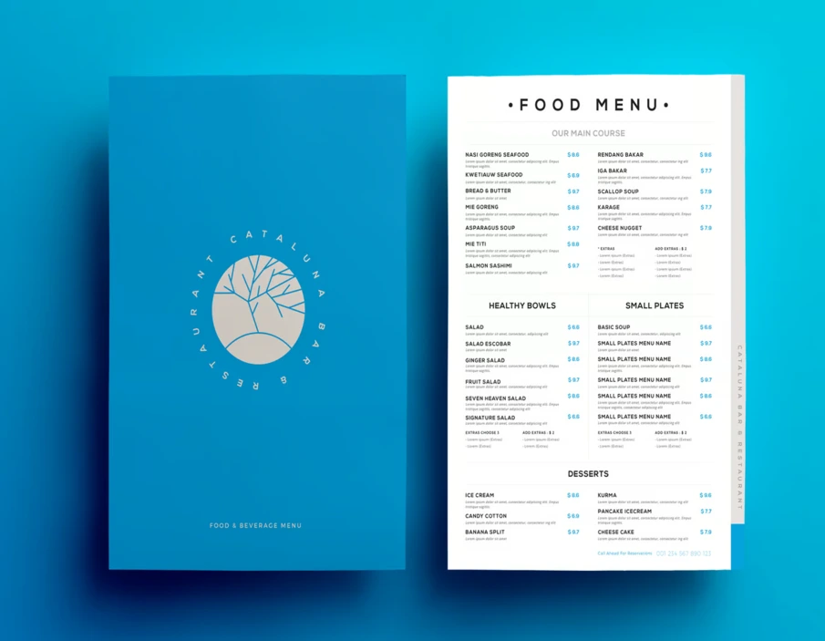 menu Graphic Design-Webesko-Portfolio