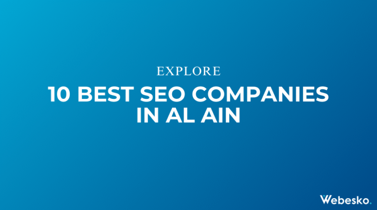 Best SEO Companies in Al Ain